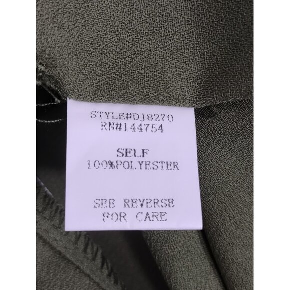 Davi & Dani Open Duster Sz S Green Embroidered Open Long Pockets Boho Hipster - Picture 11 of 11